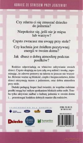 Uśmiechnij się! Siadamy do stołu. Wspólne rodzinne posiłki - Jesper Juul [KSIĄŻKA]