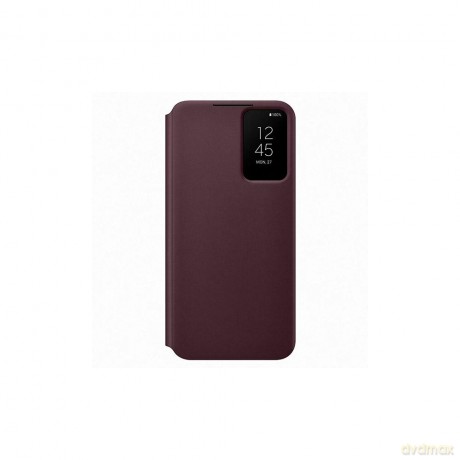 Samsung etui Clear View Cover do Galaxy S22 burgundowe