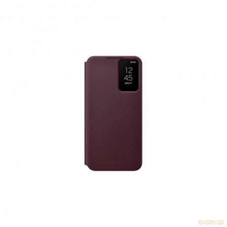 Samsung etui Clear View Cover do Galaxy S22 Plus burgundowe