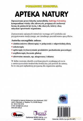 Apteka Natury - Poradnik Zdrowia - Jadwiga Górnicka [KSIĄŻKA]