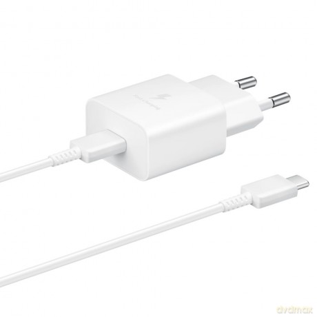 Samsung ładowarka sieciowa 15W USB-C z kablem USB-C biała
