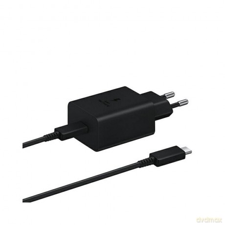 Samsung ładowarka sieciowa 45W UBS-C z kablem USB-C czarna