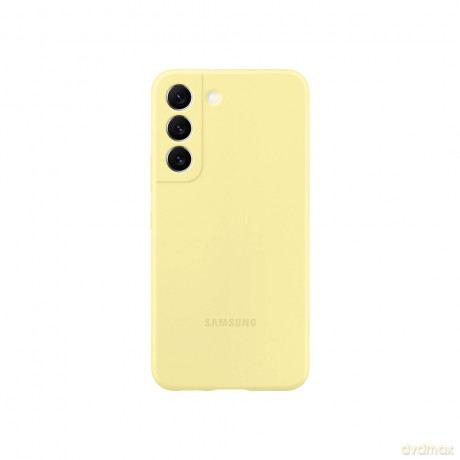 Samsung nakładka Silicone Cover do Galaxy S22 Plus żółta