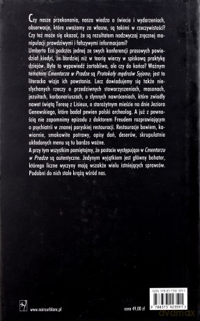 Cmentarz w Pradze - Umberto Eco [KSIĄŻKA]