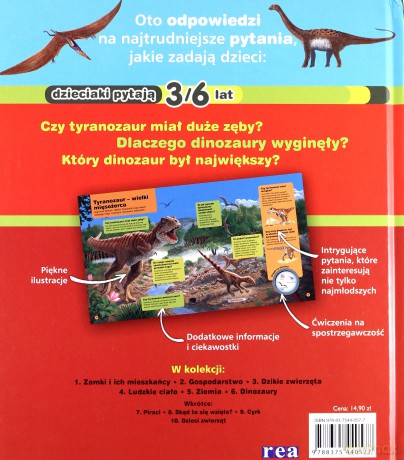 Dzieciaki Pytają Dinozaury [KSIĄŻKA]