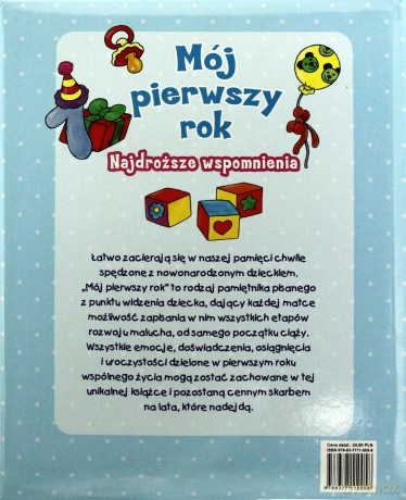 Mój pierwszy rok, Pamiętnik dziecka. Najdroższe wspomnienia - Petra Peters [KSIĄŻKA]