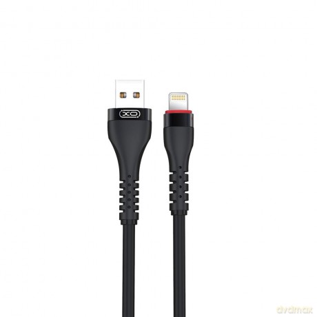 XO kabel NB213 USB - Lightning 1,0 m 2,4A czarny