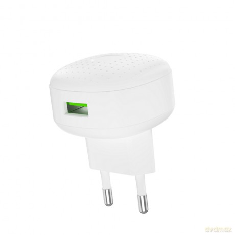 XO ładowarka sieciowa L86 QC 3.0 18W 1x USB biała