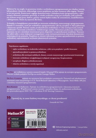 Architektura oprogramowania w praktyce - Len Bass, Paul Clements, Rick Kazman [KSIĄŻKA]