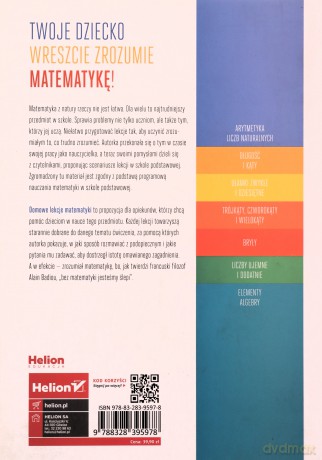 Domowe lekcje matematyki. Klasy 4-6 - Danuta Zaremba [KSIĄŻKA]