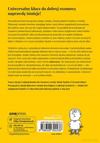 Jak być zabawnym, a nie śmiesznym. Przewodnik po dobrej rozmowie w pracy, w domu, w życiu - Przemysław Kutnyj [KSIĄŻKA]