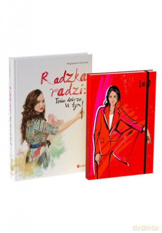 Kalendarz 2019/Radzka radzi: Tobie dobrze w tym! (pakiet) - Magdalena Kanoniak [KSIĄŻKA]