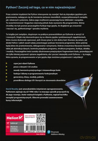 Python. Zwięzłe kompendium dla programisty - David Beazley [KSIĄŻKA]