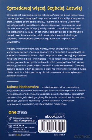 Rozszyfruj klienta. Sprzedawaj więcej - Łukasz Hodorowicz [KSIĄŻKA]