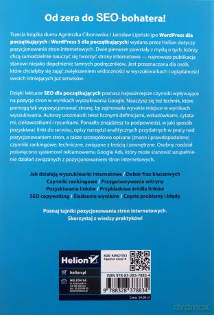 SEO dla początkujących - Agnieszka Ciborowska, Jarosław Lipiński [KSIĄŻKA]