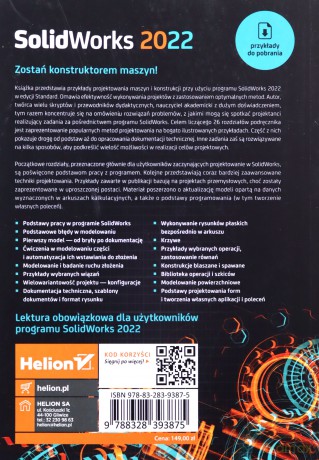 SolidWorks 2022. Projektowanie maszyn i konstrukcji - Jerzy Domański [KSIĄŻKA]