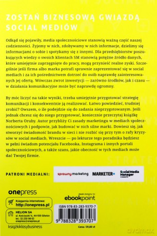 Strategia komunikacji w social mediach - Norbert Oruba [KSIĄŻKA]