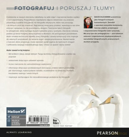 Sztuka fotografowania. 60 pomysłów na lepsze zdjęcia - David duChemin [KSIĄŻKA]