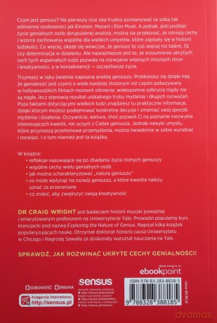 Ukryte cechy geniuszów. Więcej niż talent, IQ i determinacja, odkrycie sekretu wielkości - Craig Wright [KSIĄŻKA]