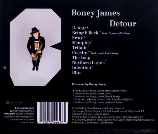 Boney James: Detour [CD]