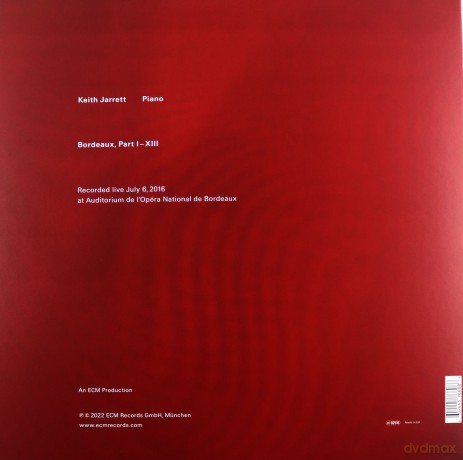 Keith Jarrett: Bordeaux Concert [2xWinyl]