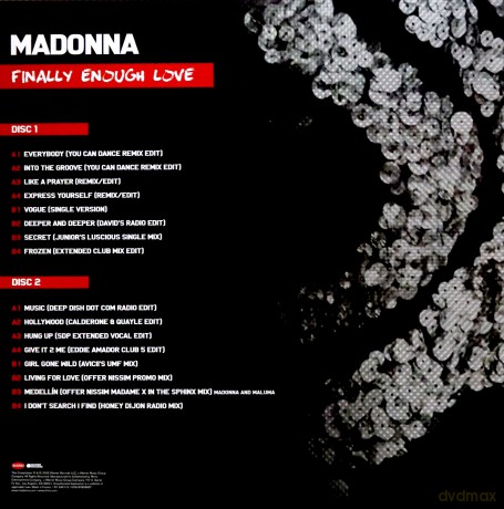 Madonna: Finally Enough Love (Red) [2xWinyl]