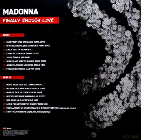Madonna: Finally Enough Love (Clear) [2xWinyl]
