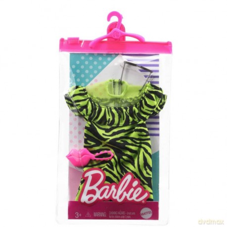 Barbie Modne kreacje Sukienka zielona