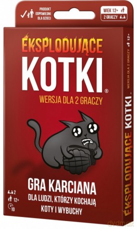 Eksplodujace Kotki Wersja dla 2 graczy [KARTY]