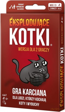 Eksplodujace Kotki Wersja dla 2 graczy [KARTY]