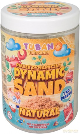 Piasek dynamiczny 1kg naturalny