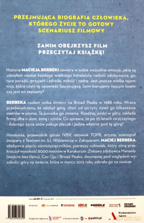 Berbeka. Życie w cieniu Broad Peaku - Dariusz Kortko, Jerzy Porębski [KSIĄŻKA]