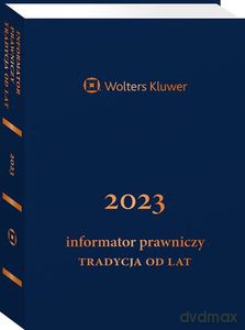 Informator Prawniczy. Tradycja od lat 2023, granatowy [KSIĄŻKA]