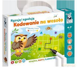 Kodowanie na wesoło. Rysuję i zgaduję. Kapitan Nauka - Katarzyna Michalec, Beata Żurawska [KSIĄŻKA]