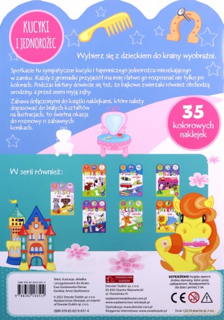 Kucyki i jednorożce. Zgadywanki, wyklejanki.. - Ewa Gorzkowska-Parnas [KSIĄŻKA]