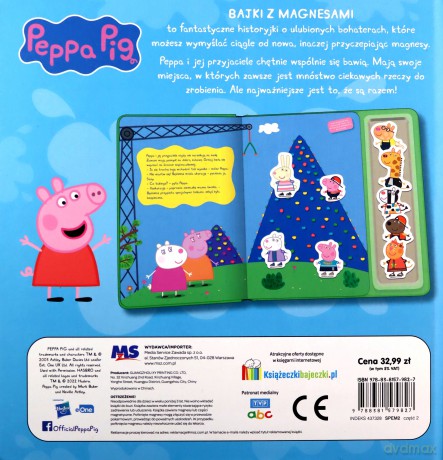 Peppa Pig. Bajki z Magnesami cz. 2 Zabawy z przyjaciółmi [KSIĄŻKA]