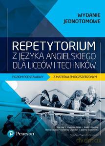 Repetytorium z języka angielskiego dla liceów i techników. Poziom podstawowy z materiałem rozszerzonym + ebook [KSIĄŻKA]