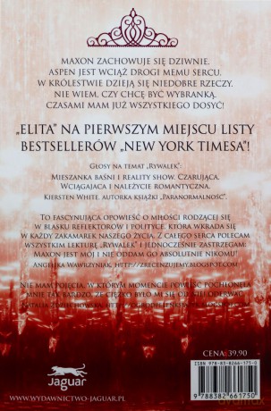 Rywalki. Elita - Kiera Cass [KSIĄŻKA]