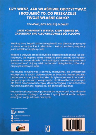 Sekretny język twojego ciała. Kompletny przewodnik po samouzdrawianiu - Inna Segal [KSIĄŻKA]