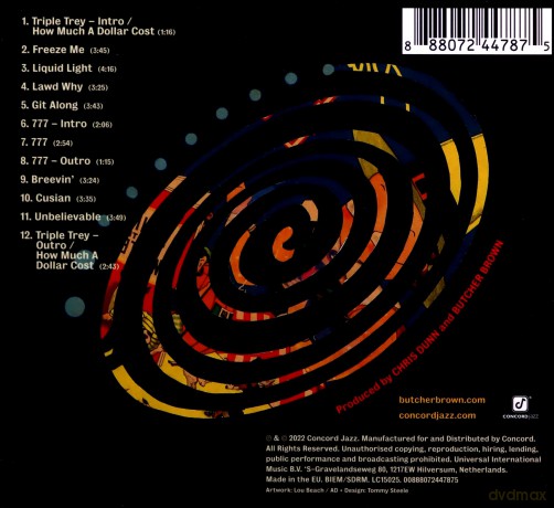 Butcher Brown: Presents: Triple Trey Feat. Tennishu And R4nd4zzo Bigb4nd [CD]
