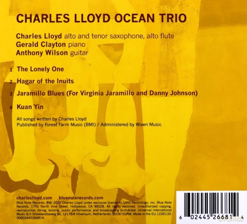 Charles Lloyd: Trios: Ocean [CD]