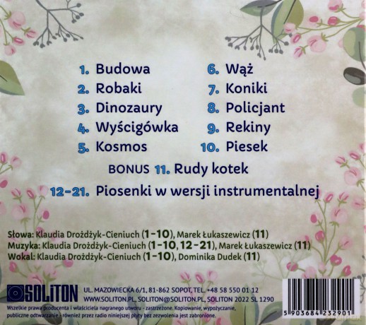 Klaudia Drożdżyk: Robaki, Zwierzaki I Dzielne Chłopaki [CD]