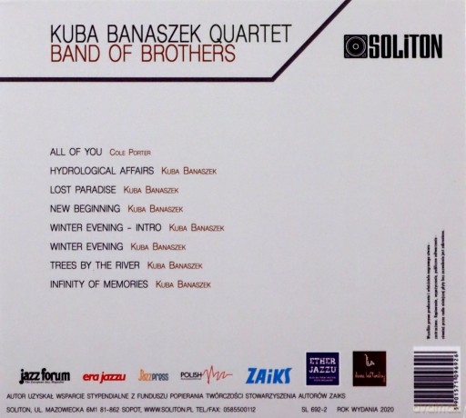 Kuba Banaszek Quartet [CD]