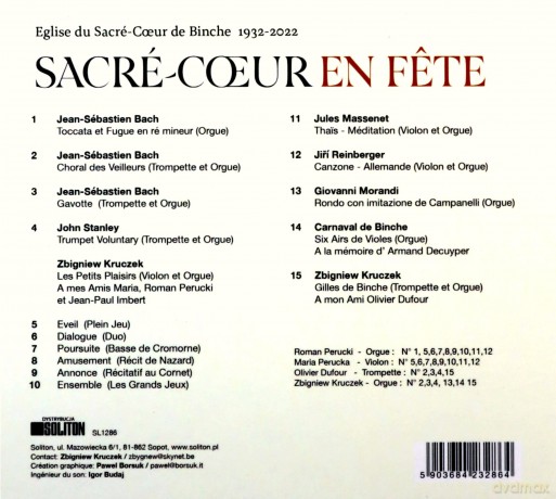Zbigniew Kruczek: Sacre Coer En Fete [CD]