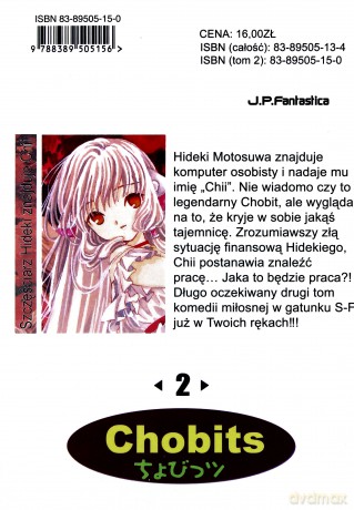 Chobits (Tom 02) [KOMIKS]