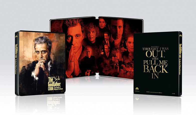 Ojciec chrzestny III (steelbook) [Blu-Ray 4K]