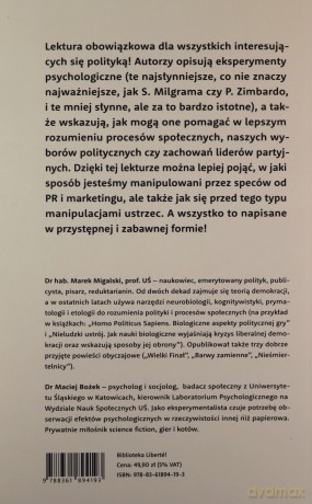 100 najsłynniejszych eksperymentów psychologicznych świata - Marek Migalski, Maciej Bożek [KSIĄŻKA]