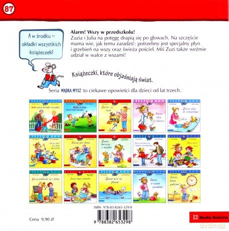 Alarm w przedszkolu Zuzi. Mądra Mysz - Liane Schneider [KSIĄŻKA]