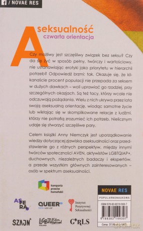 Aseksualność. Czwarta orientacja - Anna Niemczyk [KSIĄŻKA]