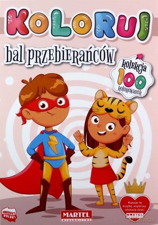 Bal przebierańców. Koloruj [KSIĄŻKA]